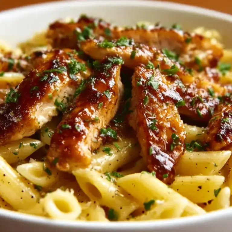 Honey Pepper Chicken Pasta Recipe