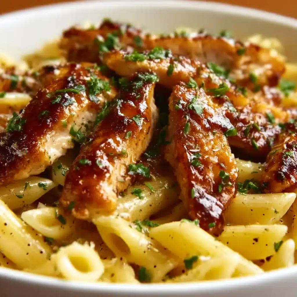 Honey Pepper Chicken Pasta Recipe