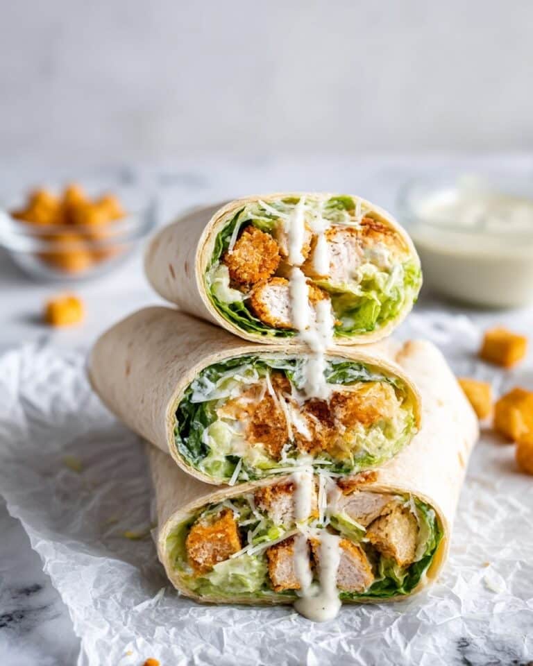 Chicken Caesar Wraps Recipe