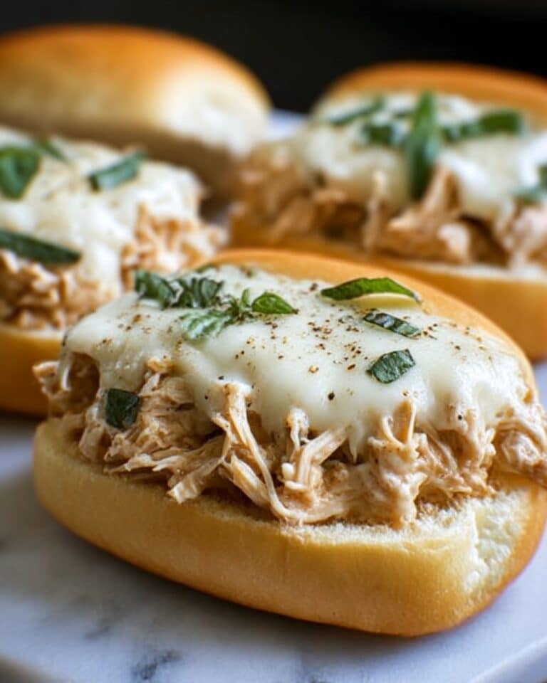 Chicken Alfredo Sloppy Joes Recipe