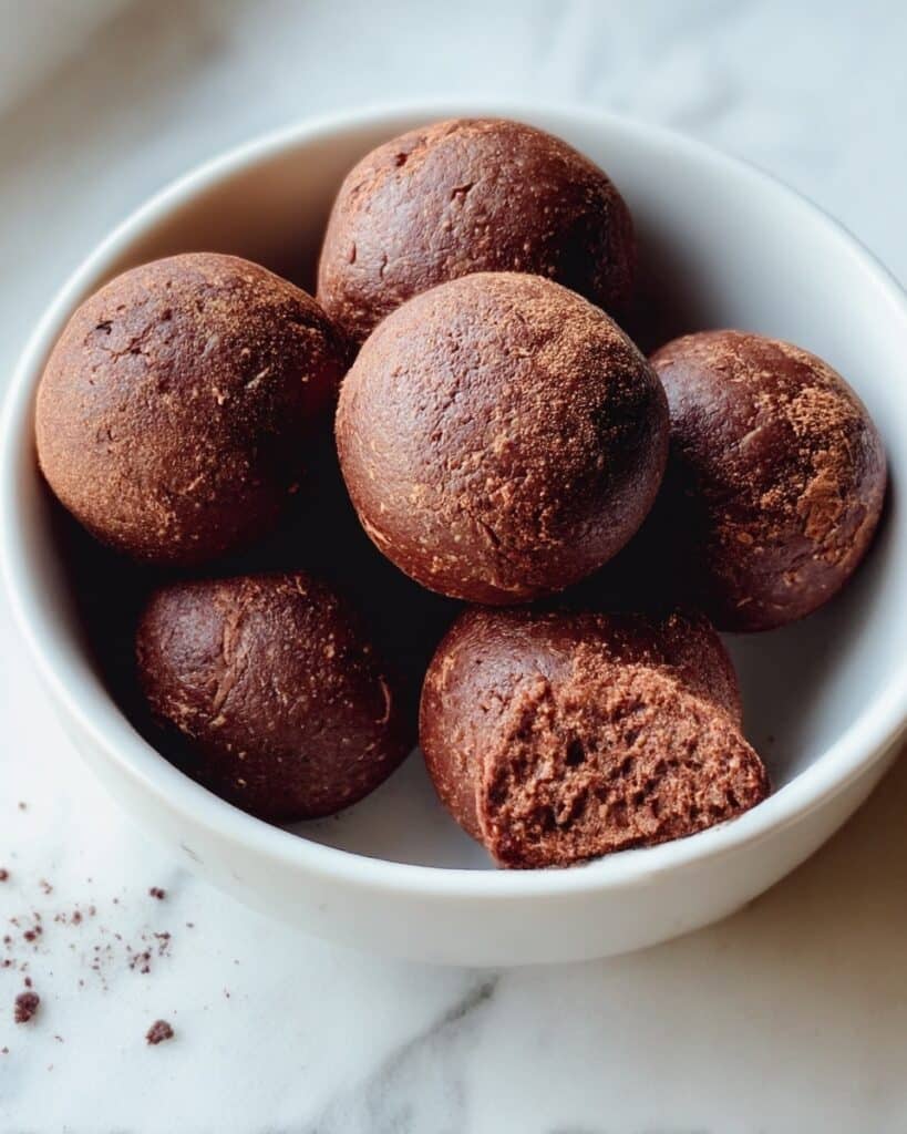 Brownie Protein Balls Recipe