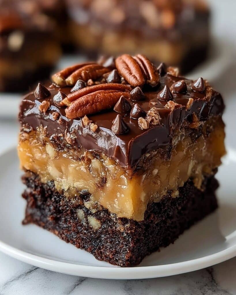 Irresistible German Chocolate Poke Cake Recipe