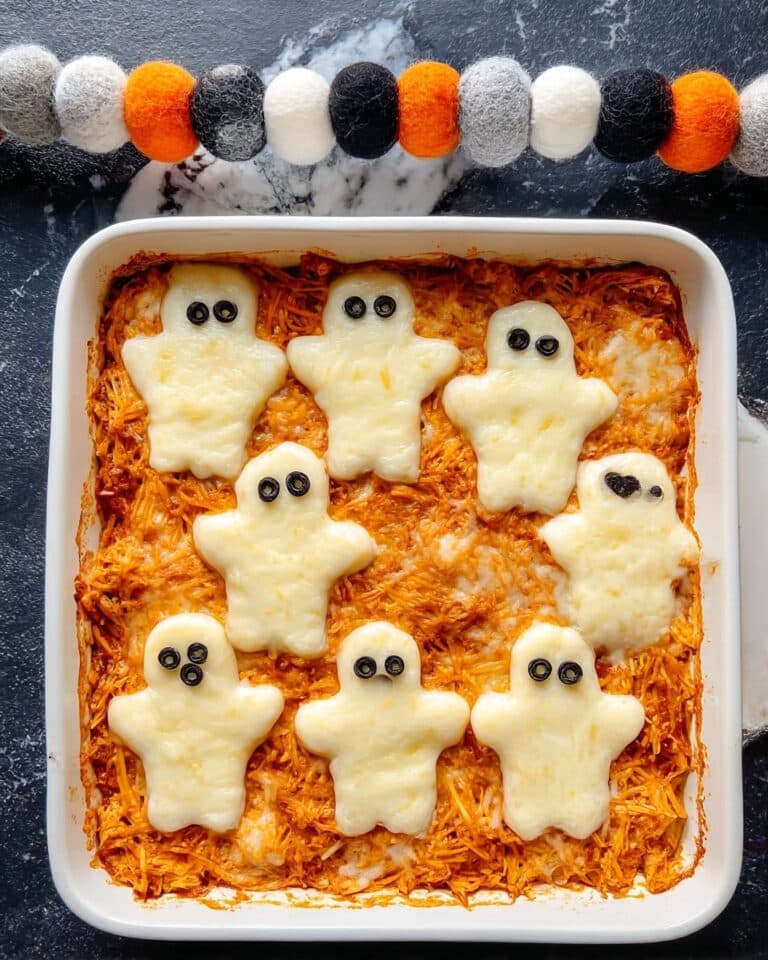 Halloween Buffalo Chicken Dip Recipe