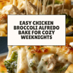 Chicken and Broccoli Alfredo Bake Recipe