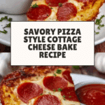 Pizza Style Cottage Cheese Bake Recipe
