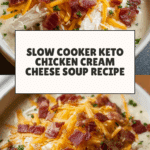 Slow Cooker Keto Chicken Cream Cheese Soup Recipe