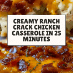 Amazing 25-Minute Crack Chicken Casserole Recipe