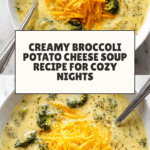 Broccoli Potato Cheese Soup Recipe
