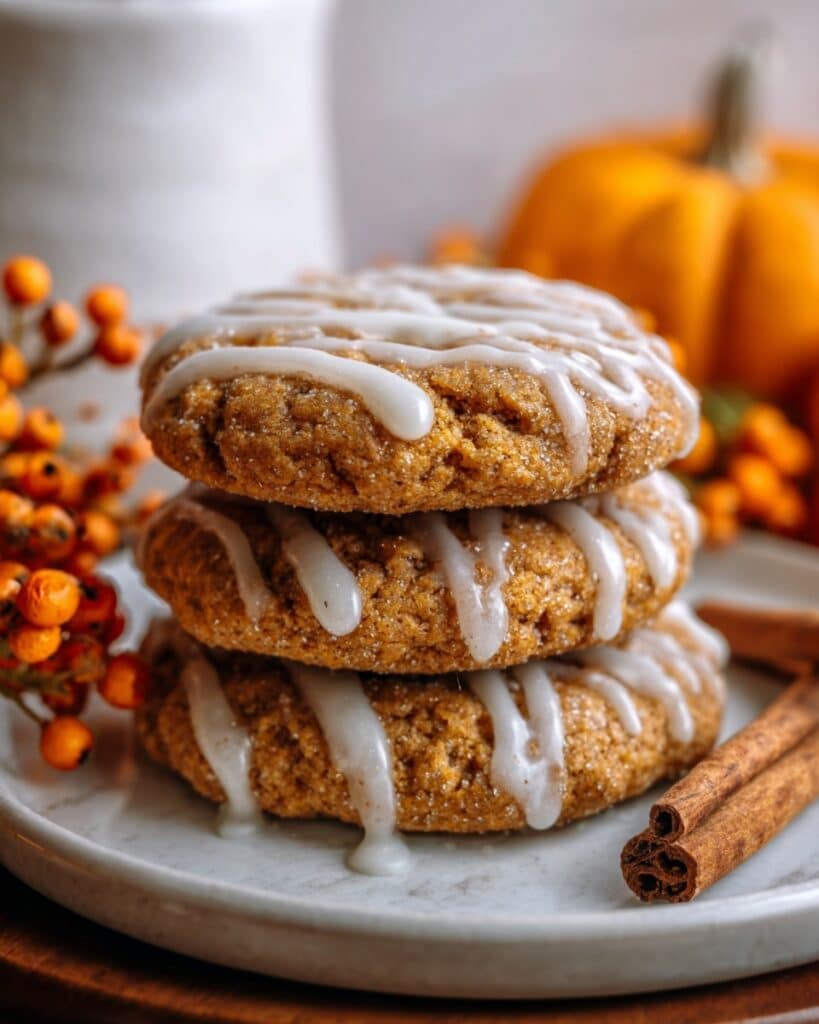 Pumpkin Coffee Cake Cookies Recipe