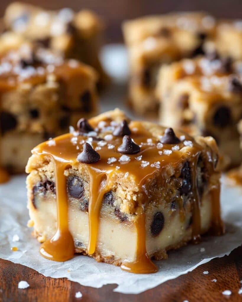 Ultimate Peanut Butter Caramel Toffee Chocolate Chip Cookie Bars Recipe