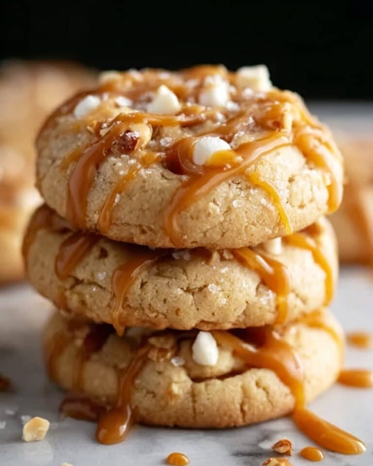 Salted Caramel Crunch Cookies Recipe