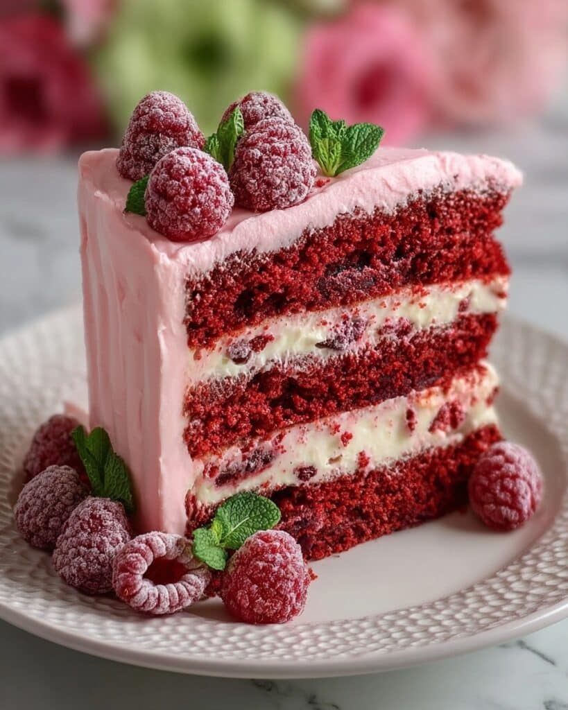 Raspberry Layer Cake Recipe