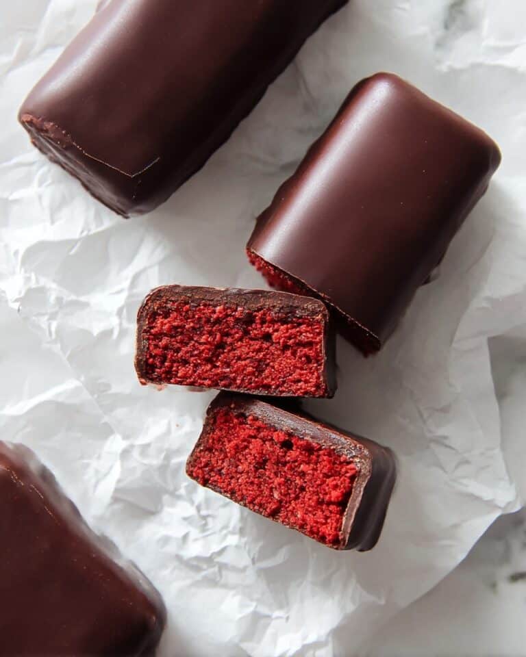 Gluten Free Red Velvet Cake Protein Bars Recipe