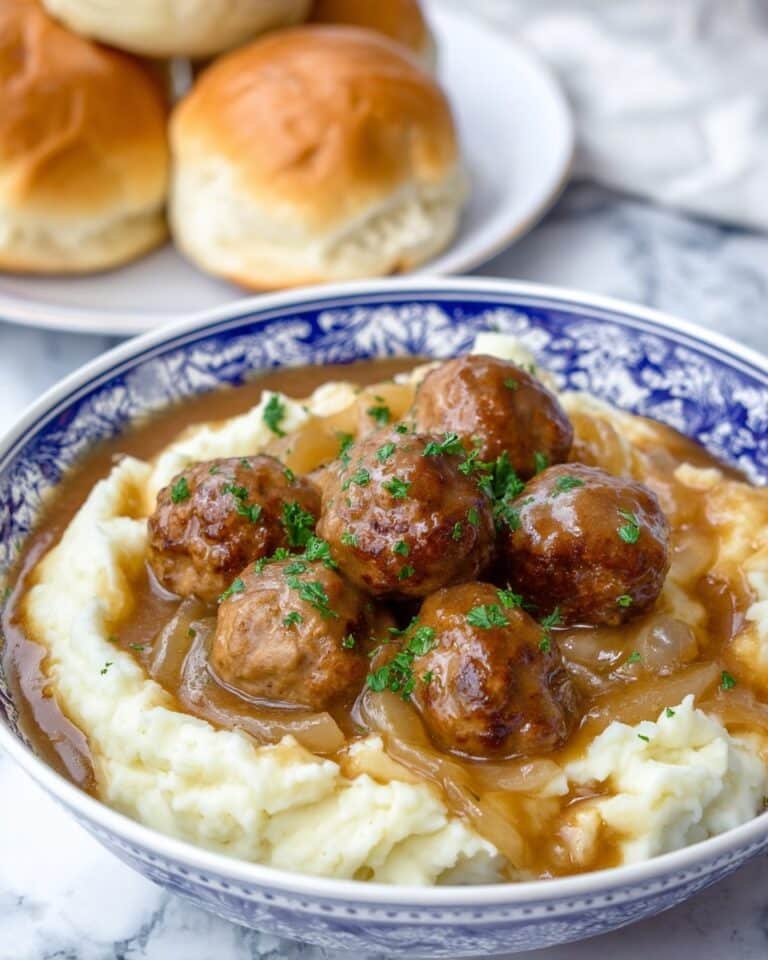 Salisbury Steak Meatballs Recipe