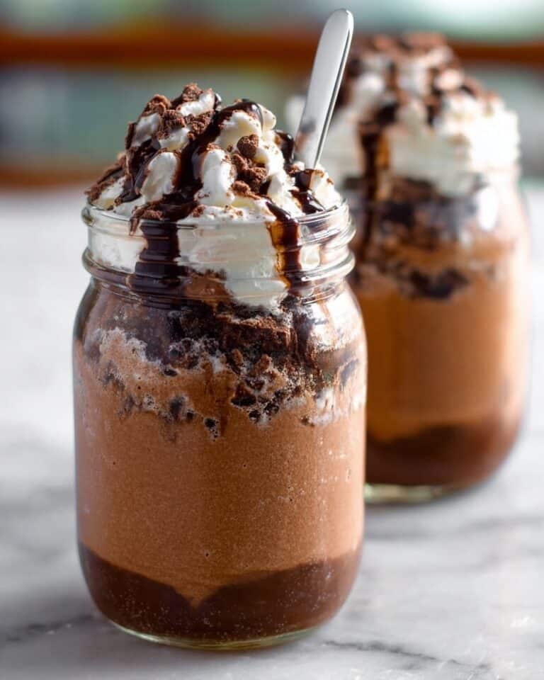 Healthy Chocolate Brownie Blizzard Recipe