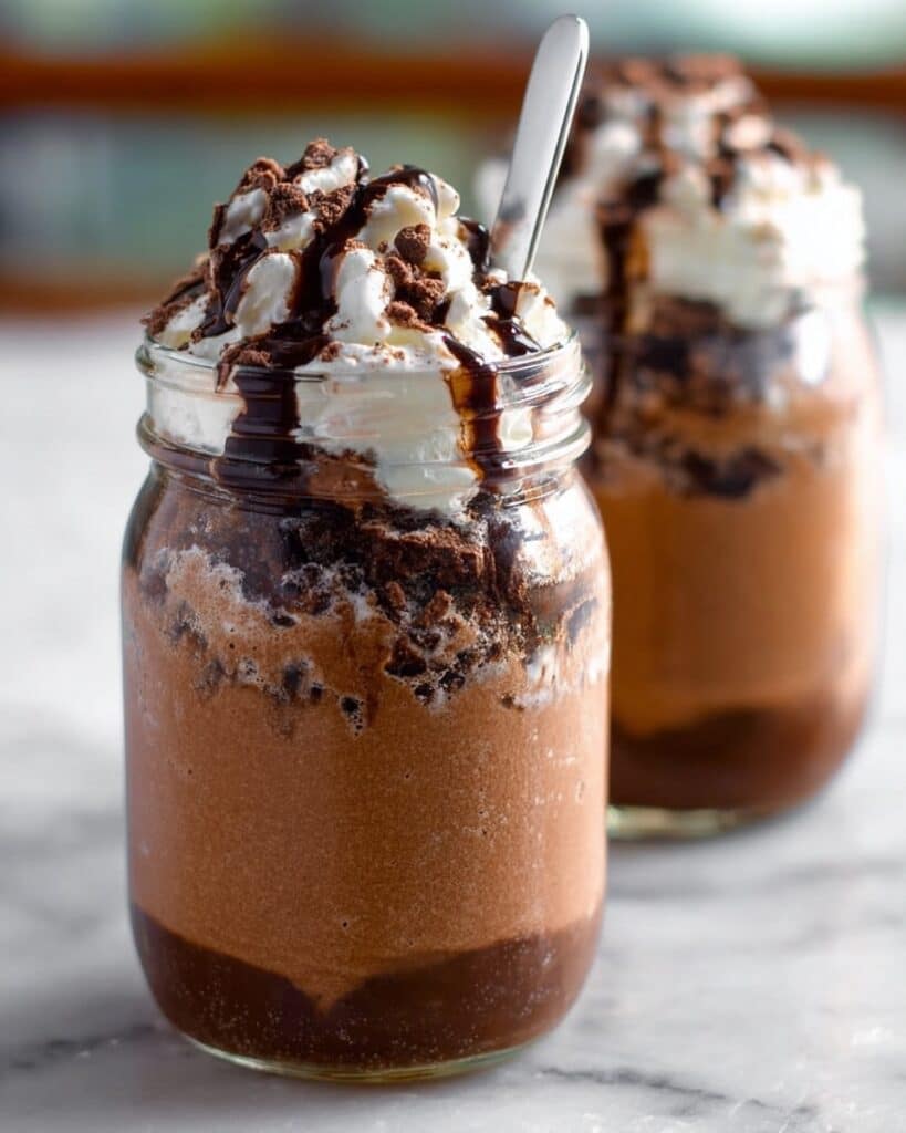 Healthy Chocolate Brownie Blizzard Recipe