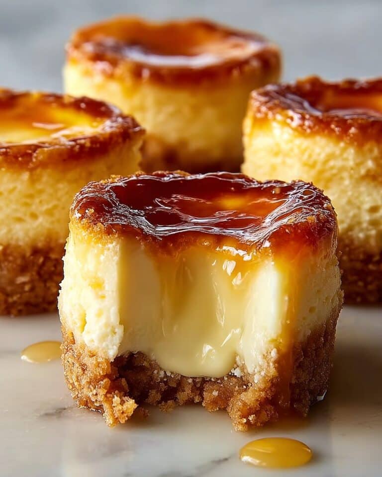 Mini Crème Brûlée Cheesecakes Recipe