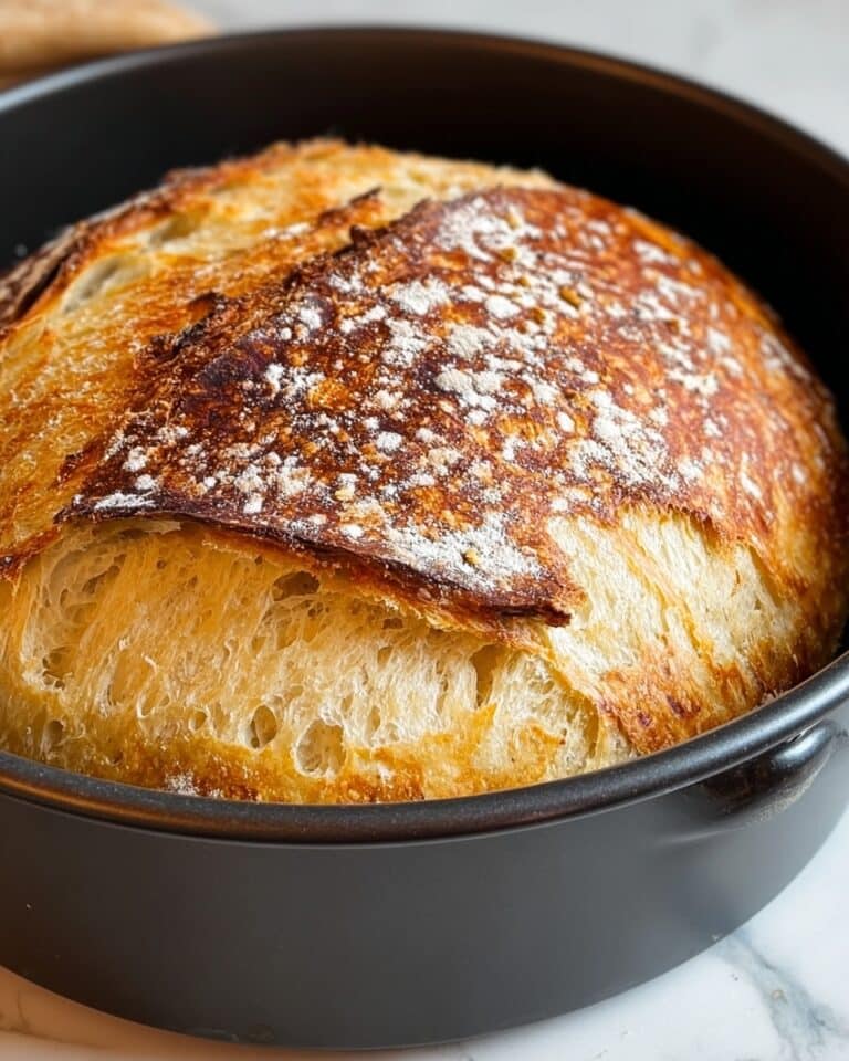 Easy Dutch Oven No Knead Bread Recipe