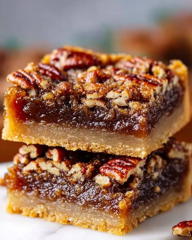 Simple Pecan Pie Bars Recipe