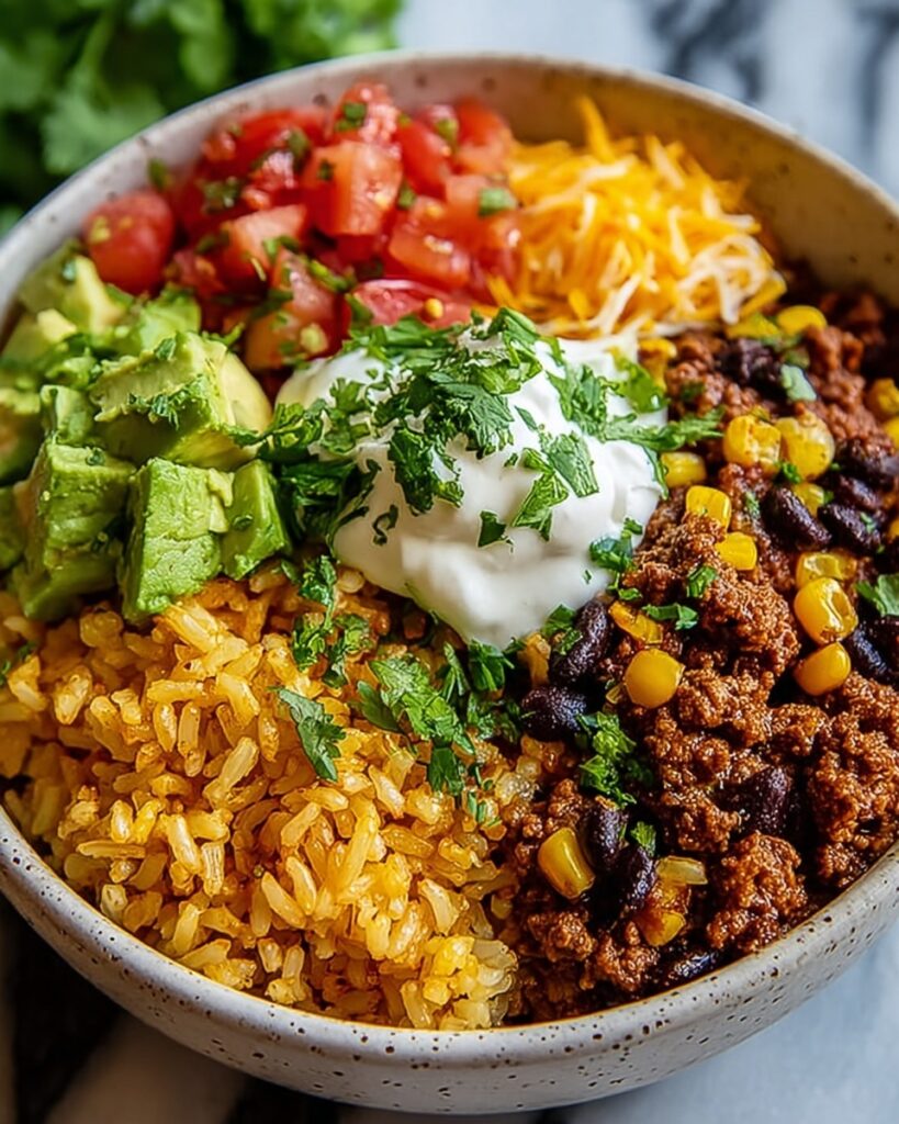 Taco Rice Bowl Recipe