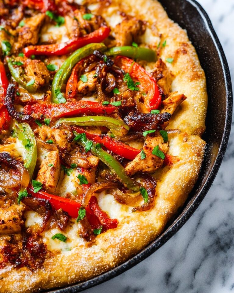 Chicken Fajita Pizza Recipe