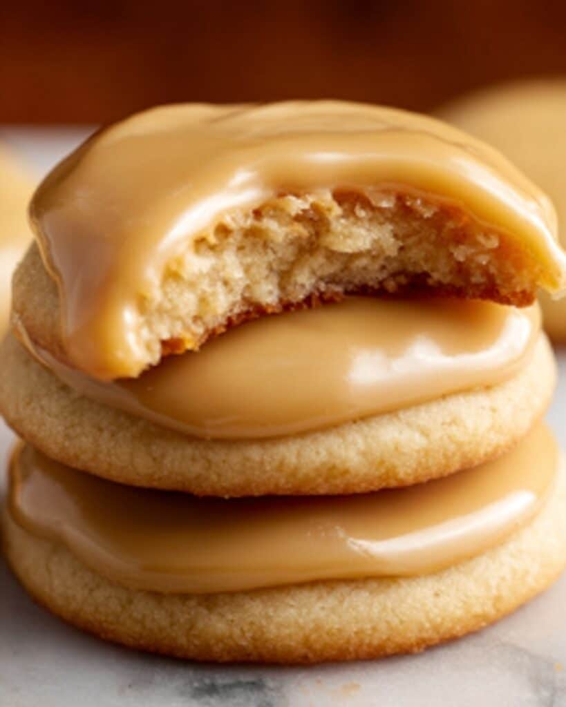 Soft Maple Cookies with Brown Butter Icing Recipe