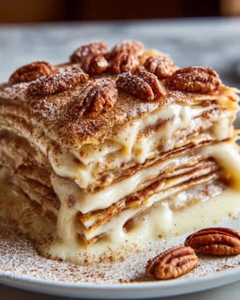 Cinnamon Roll Apple Lasagna Recipe