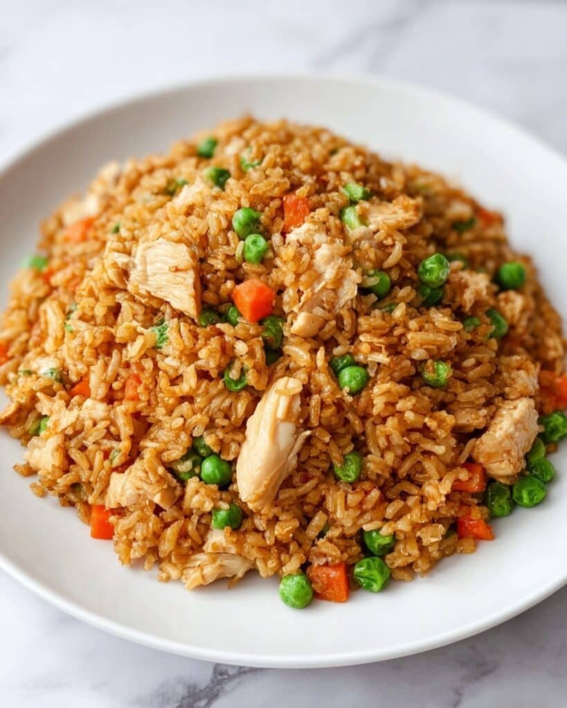 Delicious Chinese Chicken Fried Rice to Spice Up Dinner Recipe