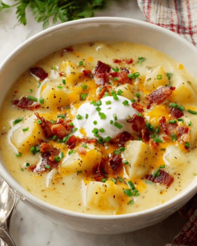 Loaded Baked Potato Soup Recipe