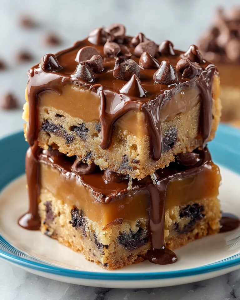 Easy Caramel Cookie Bars Recipe