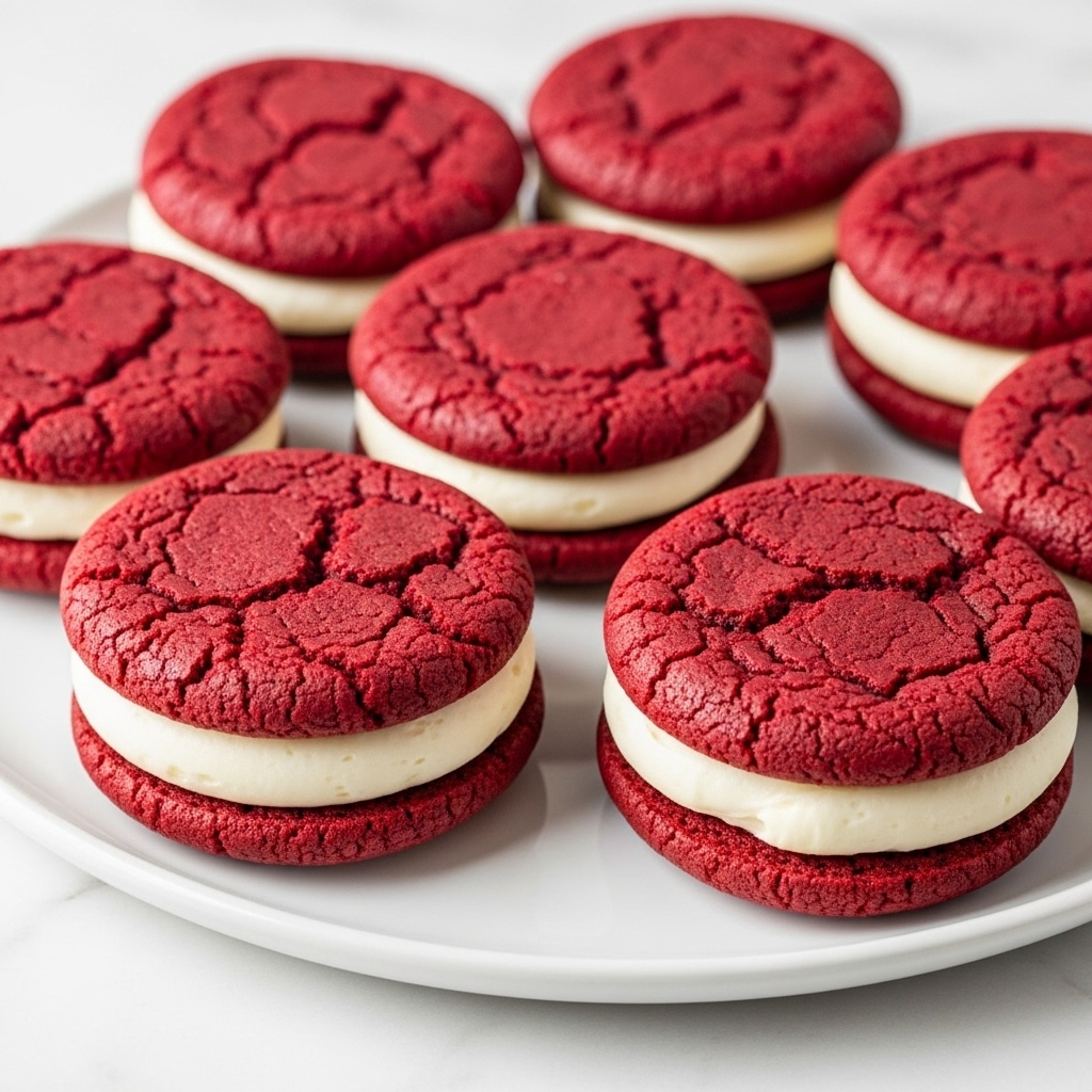 Dawn’s Easy Red Velvet Sandwich Cookies Recipe