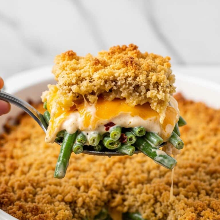 Cheddar Bay Green Bean Casserole Recipe
