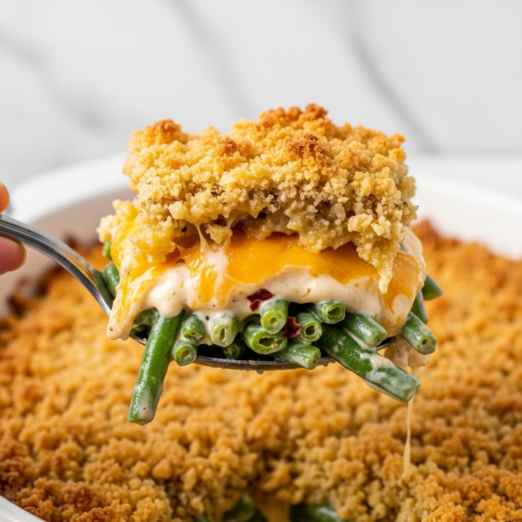 Cheddar Bay Green Bean Casserole Recipe
