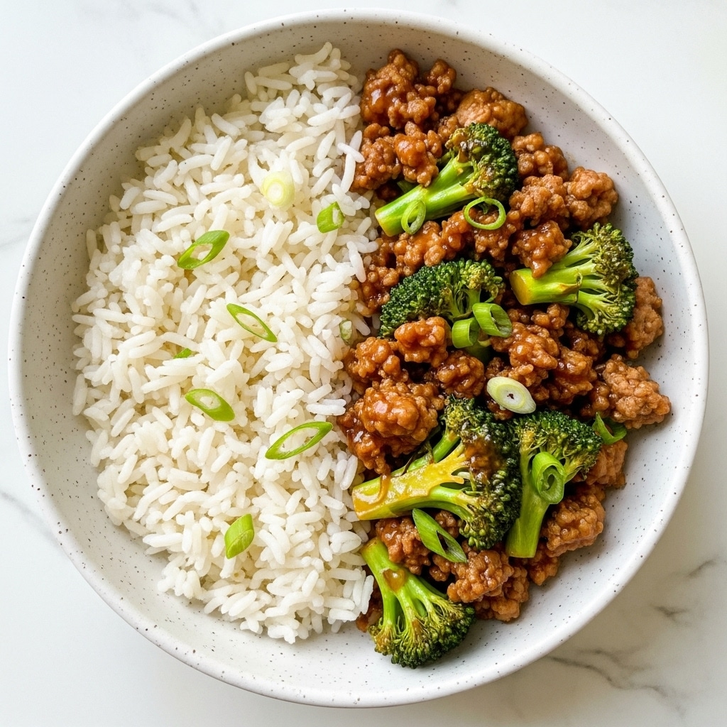 Firecracker Ground Chicken Bowls Recipe