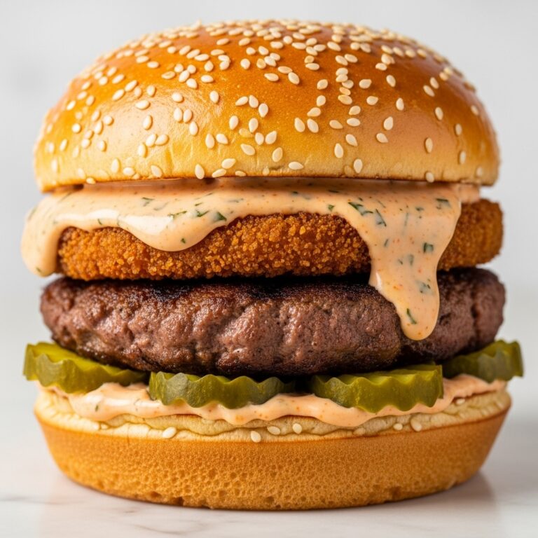 Smash Burger Recipe with Easy Secret Sauce Recipe