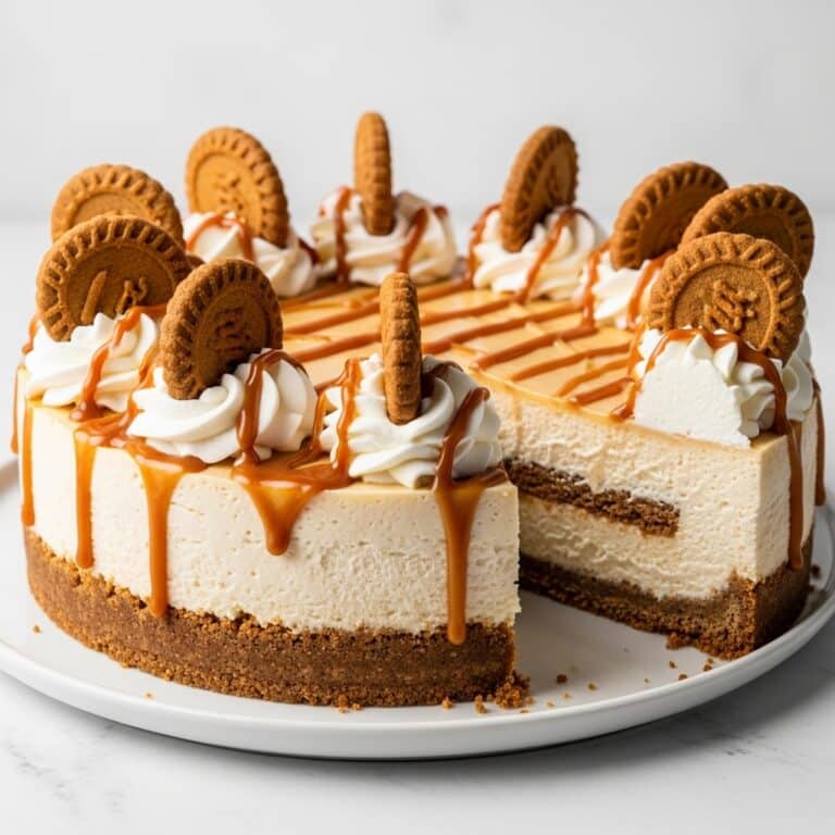 No-Bake Biscoff Cheesecake Recipe