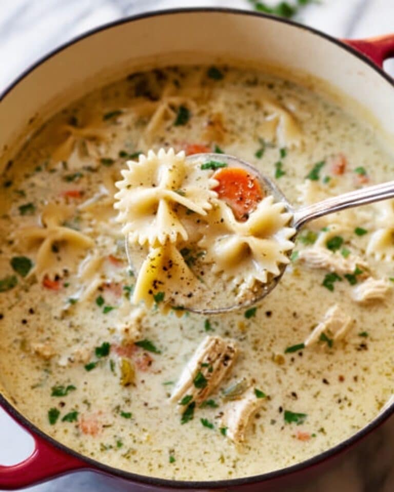 Creamy Chicken Alfredo Soup Recipe