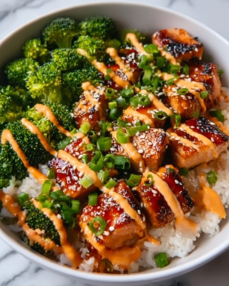 Sticky Chicken Rice Bowls Recipe