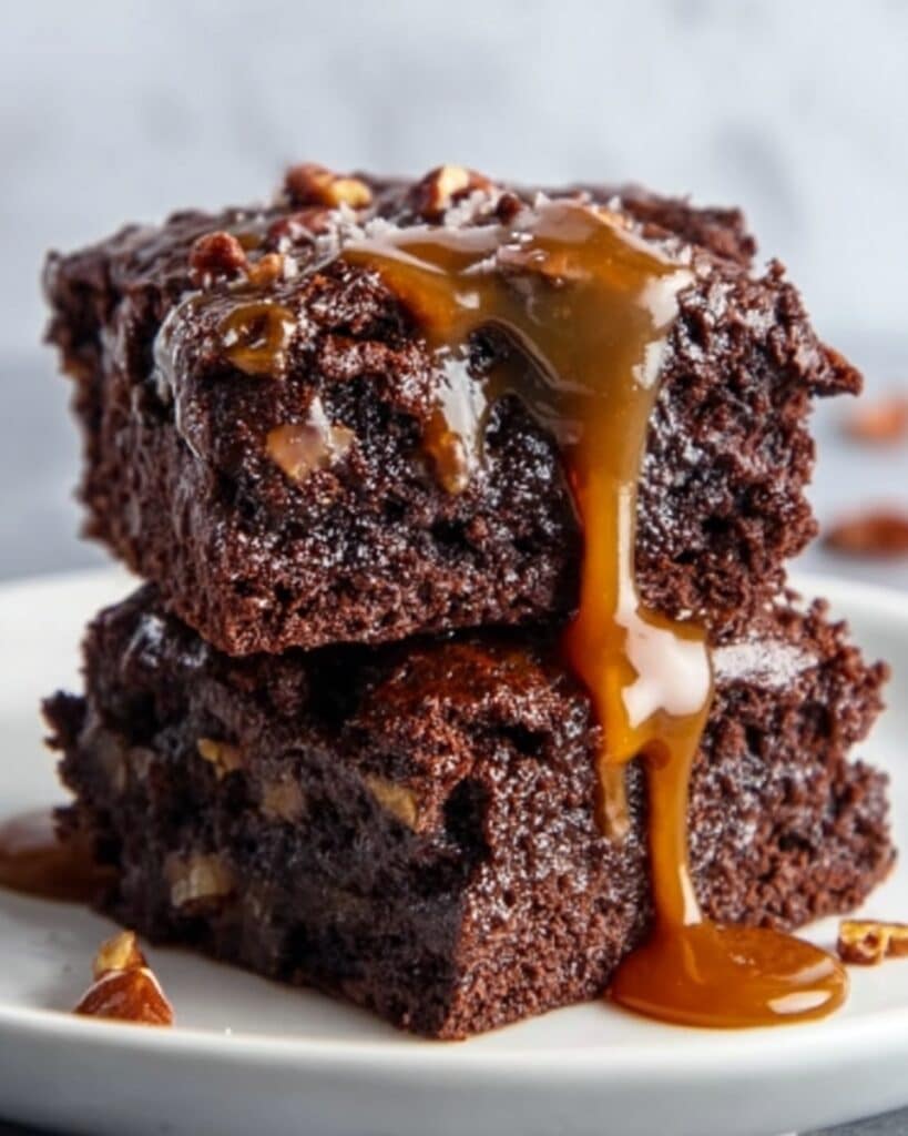Turtle Earthquake Brownies Recipe