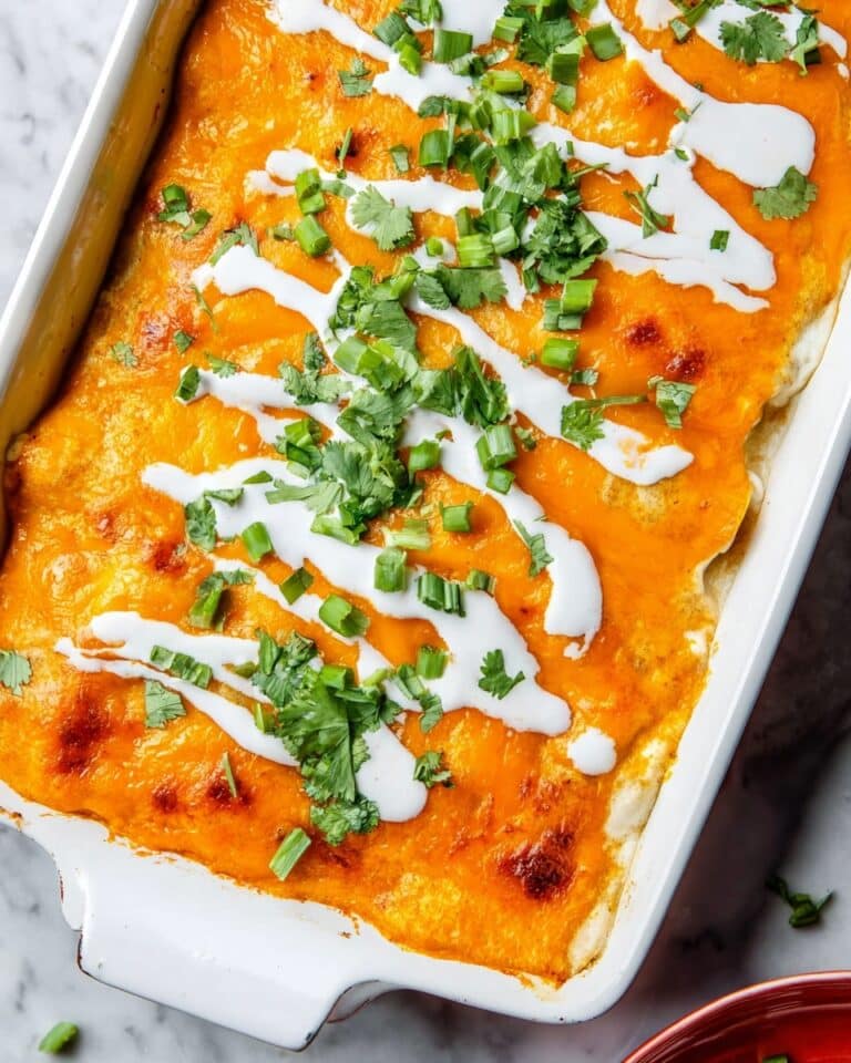 Buffalo Chicken Enchiladas Recipe