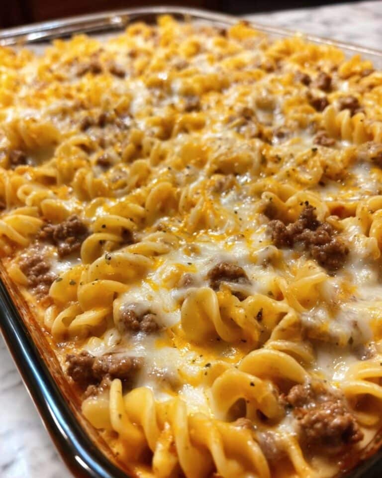 Sour Cream Beef Noodle Casserole Recipe