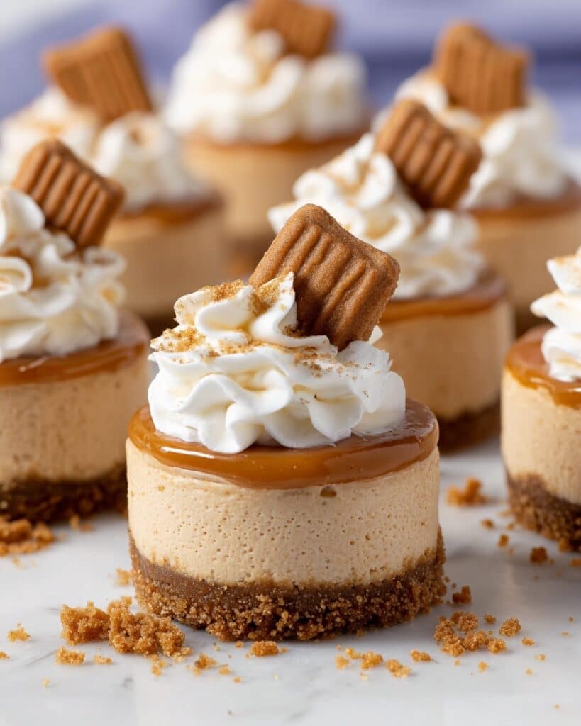 Mini Biscoff Cheesecakes Recipe