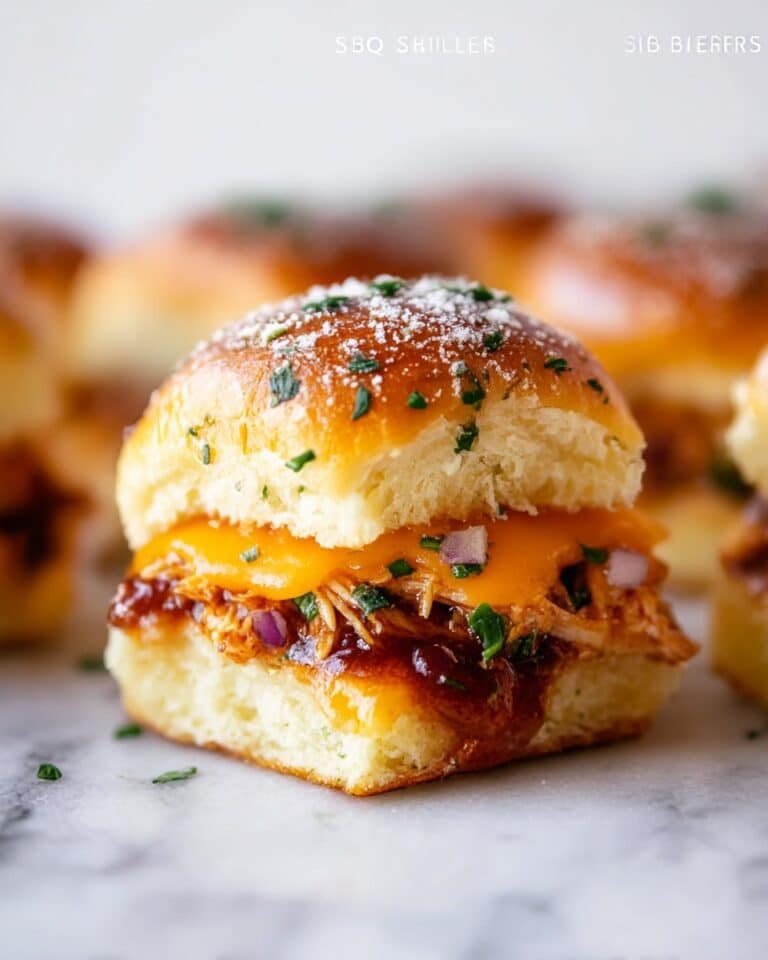 Juicy BBQ Chicken Sliders Recipe