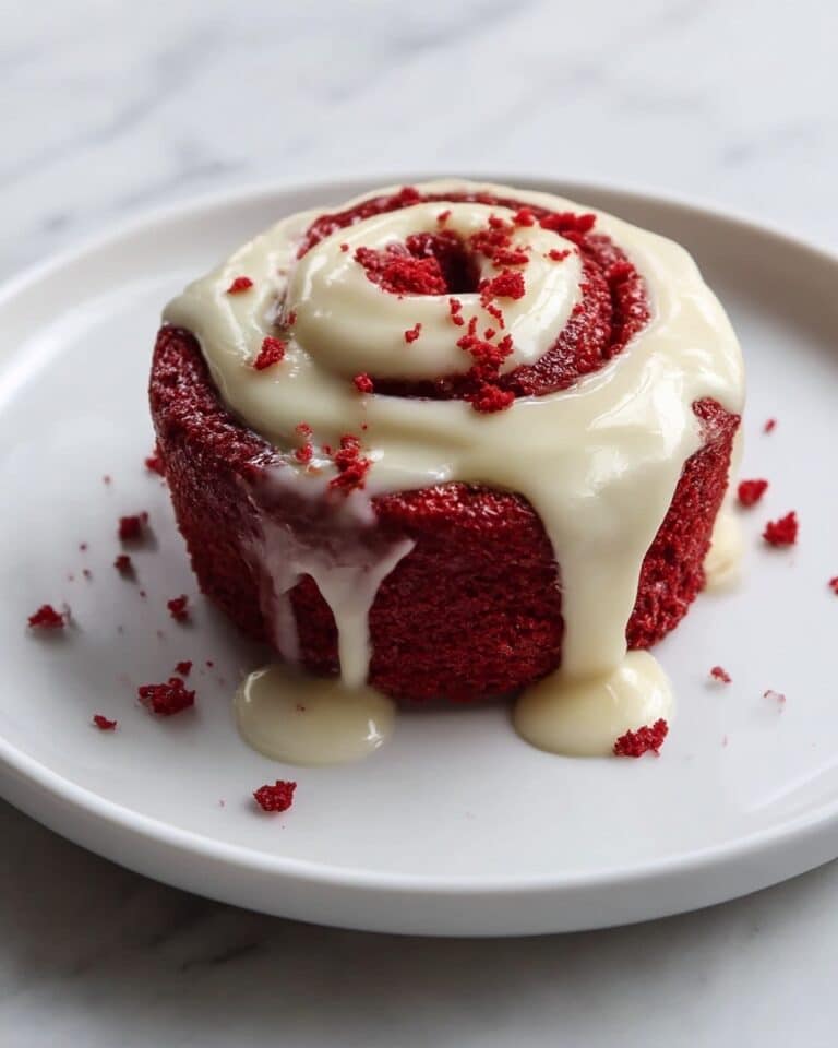 Easy Red Velvet Cinnamon Rolls Recipe