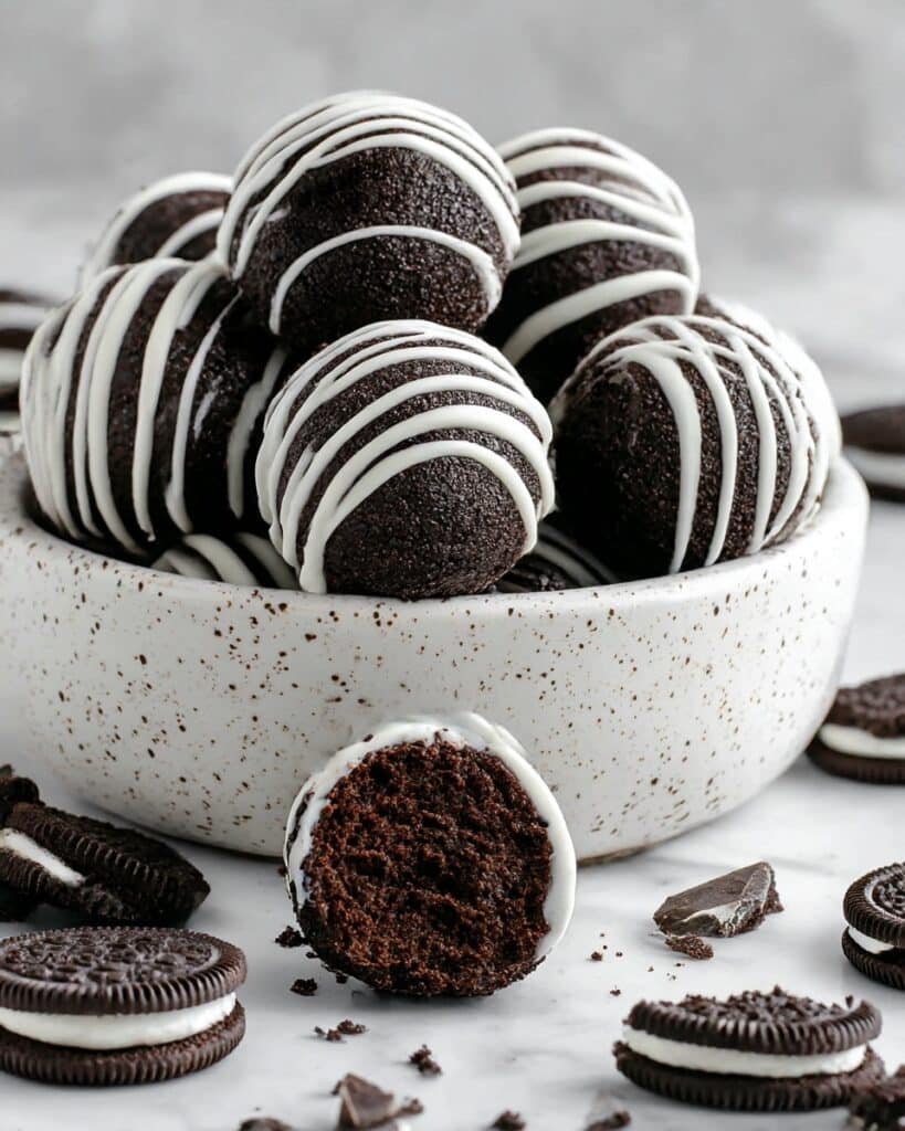 Cream Cheese Oreo Protein Balls Recipe