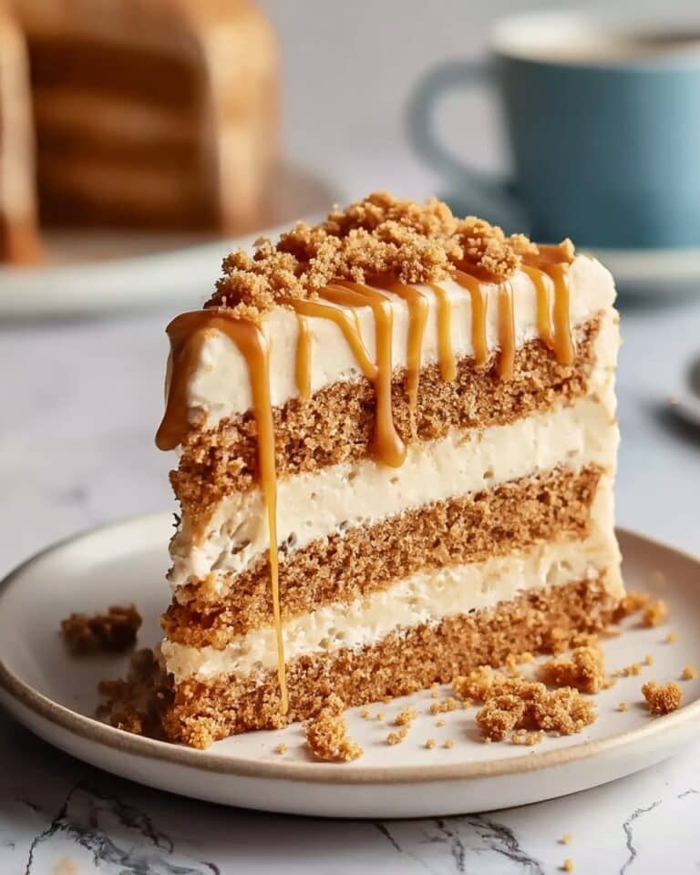 Biscoff Cookie Butter Cake Recipe
