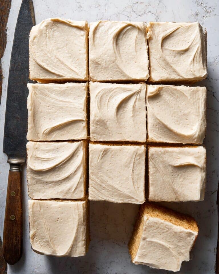 Frosted Gingerbread Brownies Recipe