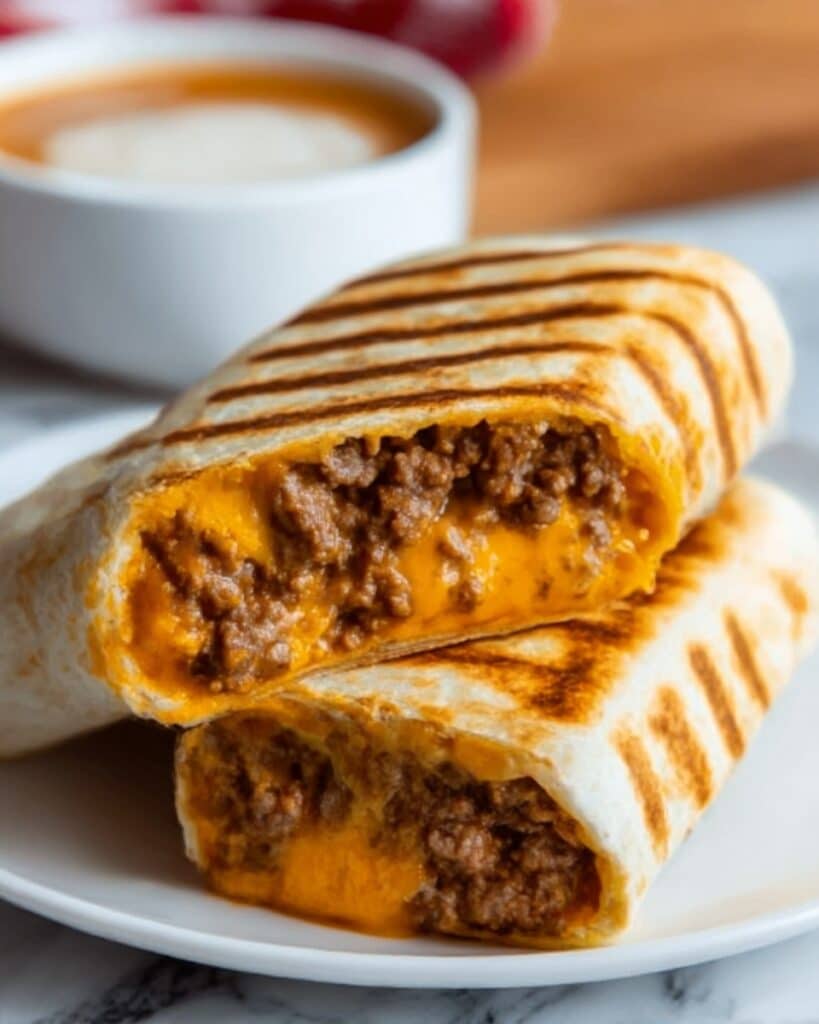 Grilled Cheese Burrito Recipe