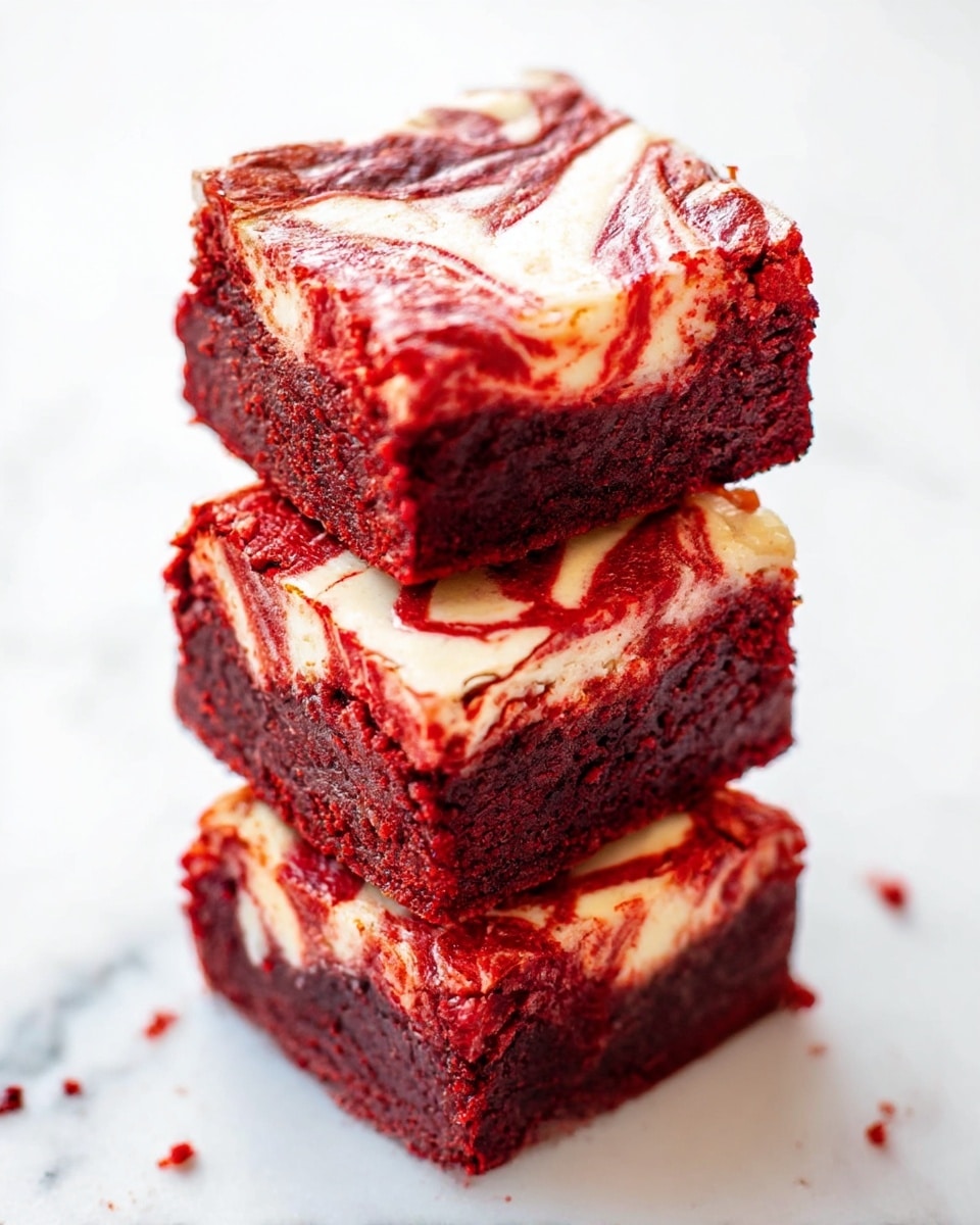 Red Velvet Cheesecake Brownies Recipe