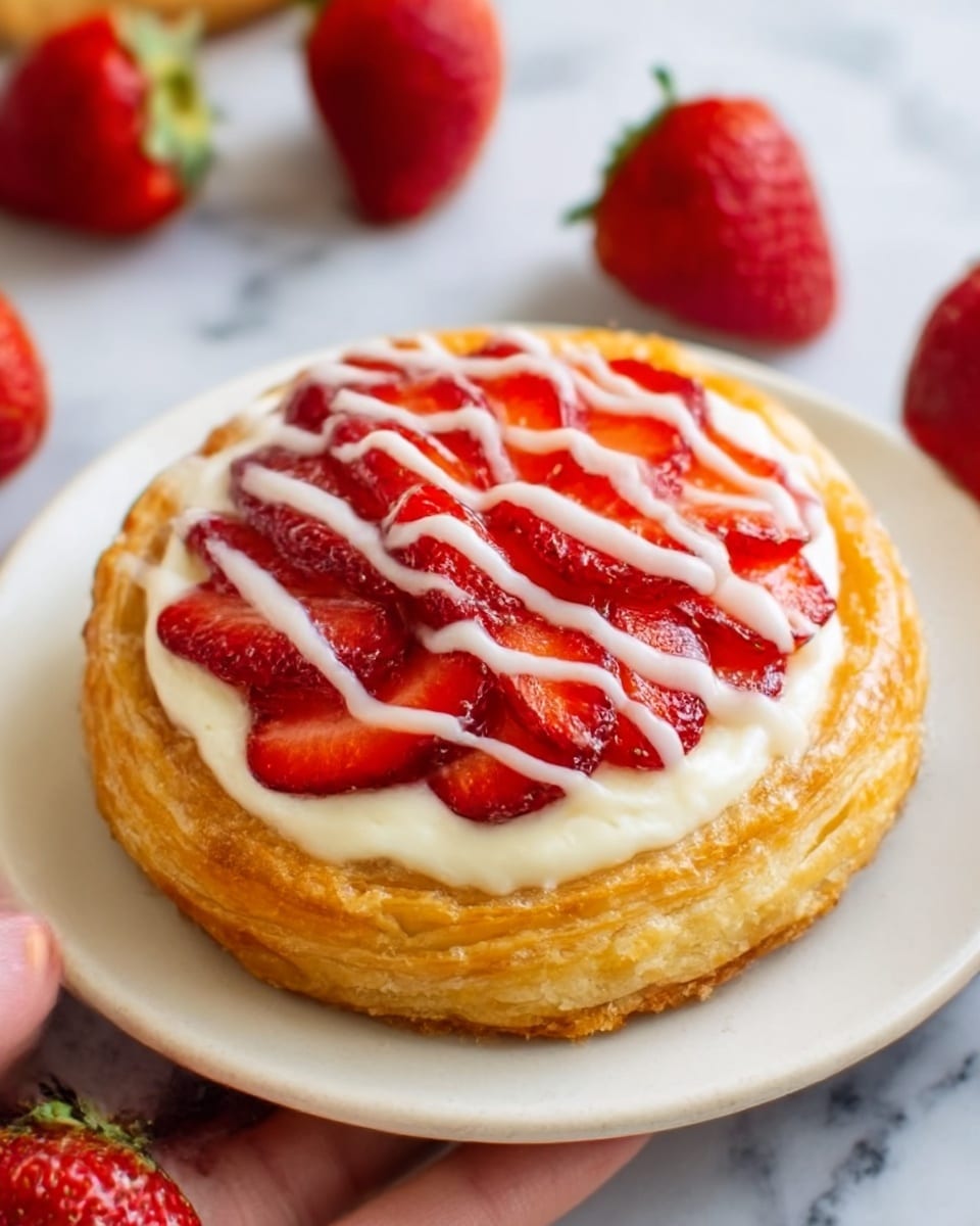 Strawberry Cream Cheese Danish Recipe